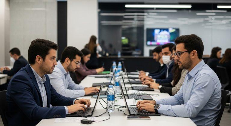 Brazilian e-commerce competition landscape with major platforms and shoppers using mobile devices