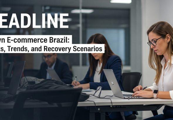 Brazilian e-commerce logistics and delivery scene illustrating online retail in Brazil