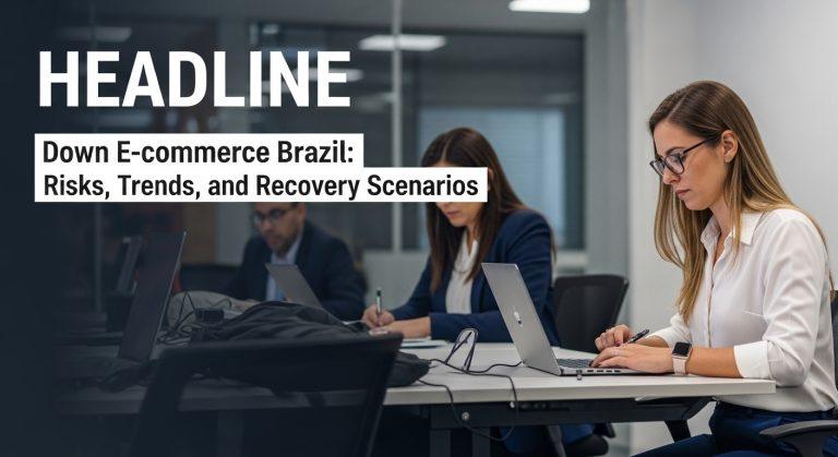 Brazilian e-commerce logistics and delivery scene illustrating online retail in Brazil