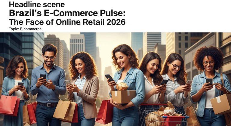 Brazilian online shoppers using mobile devices for e-commerce with delivery boxes